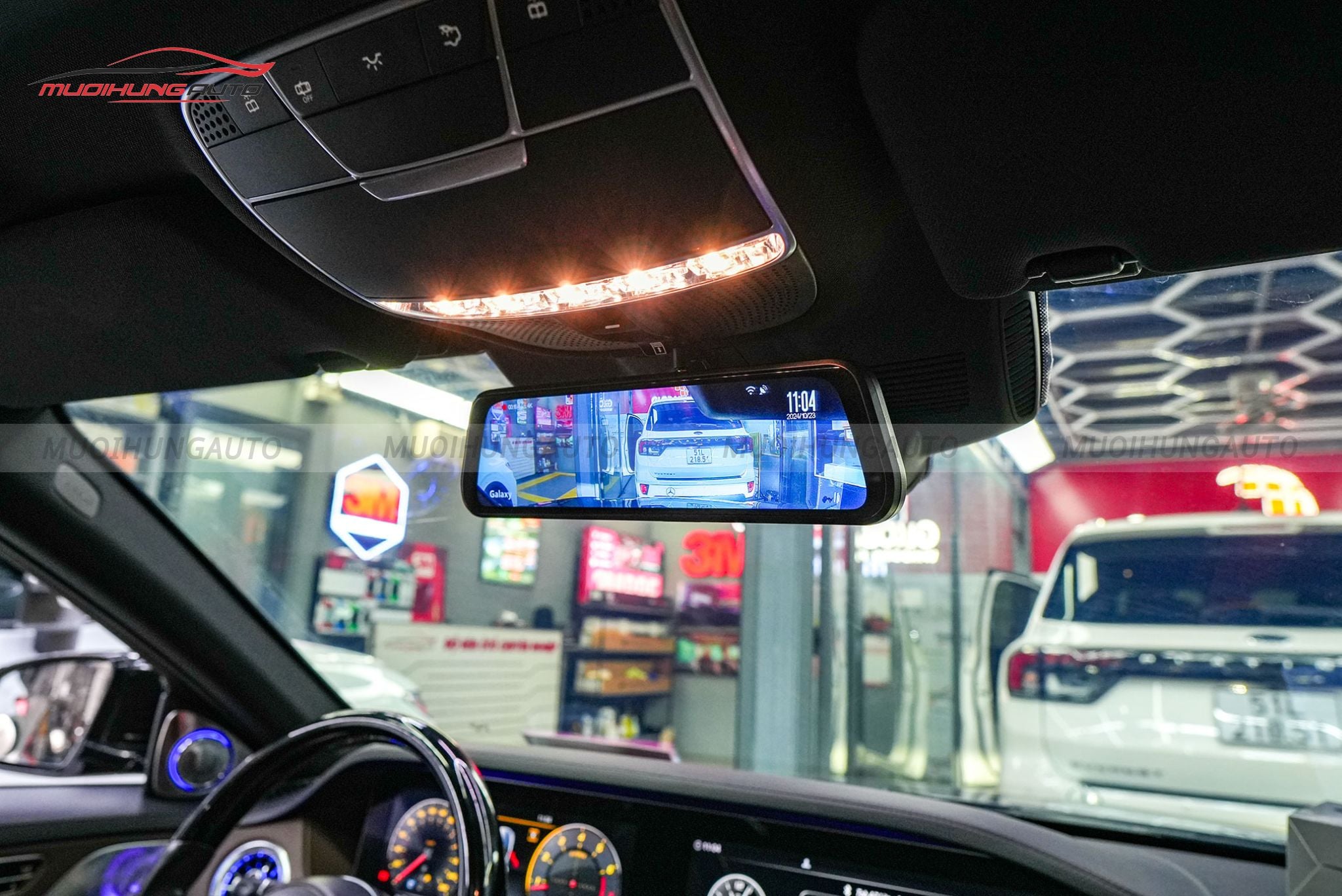 Gương điện tử Galaxy S 4K cho ô tô Mercedes S450 2020