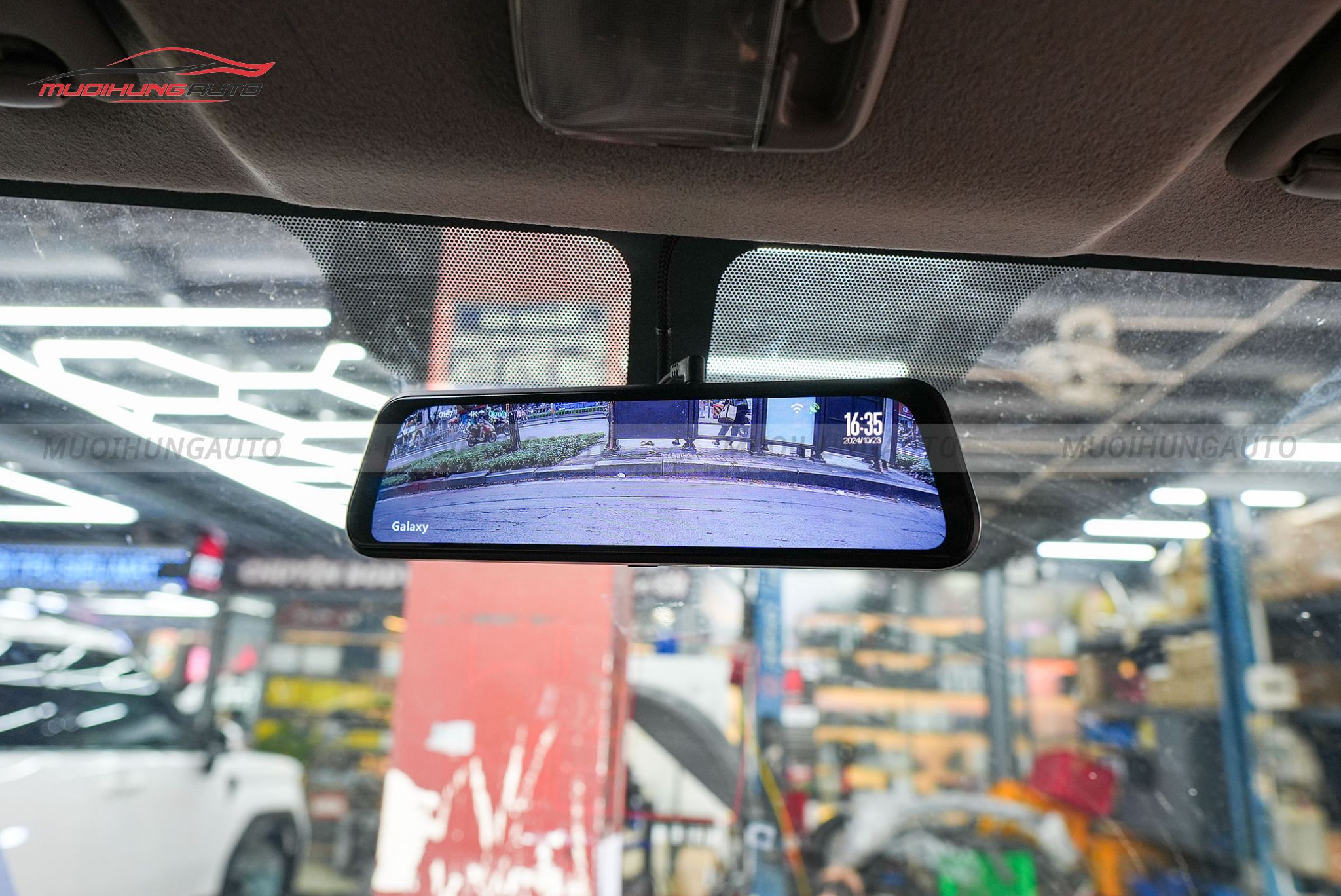 Gương điện tử Galaxy S 4K ô tô Nissan NV350 2024
