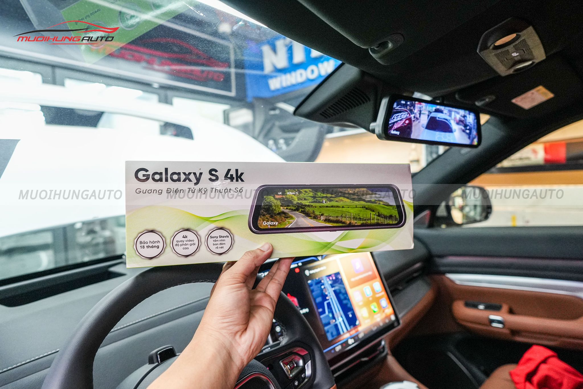 Gương điện tử Galaxy S 4K ô tô Vinfast VF9 2024