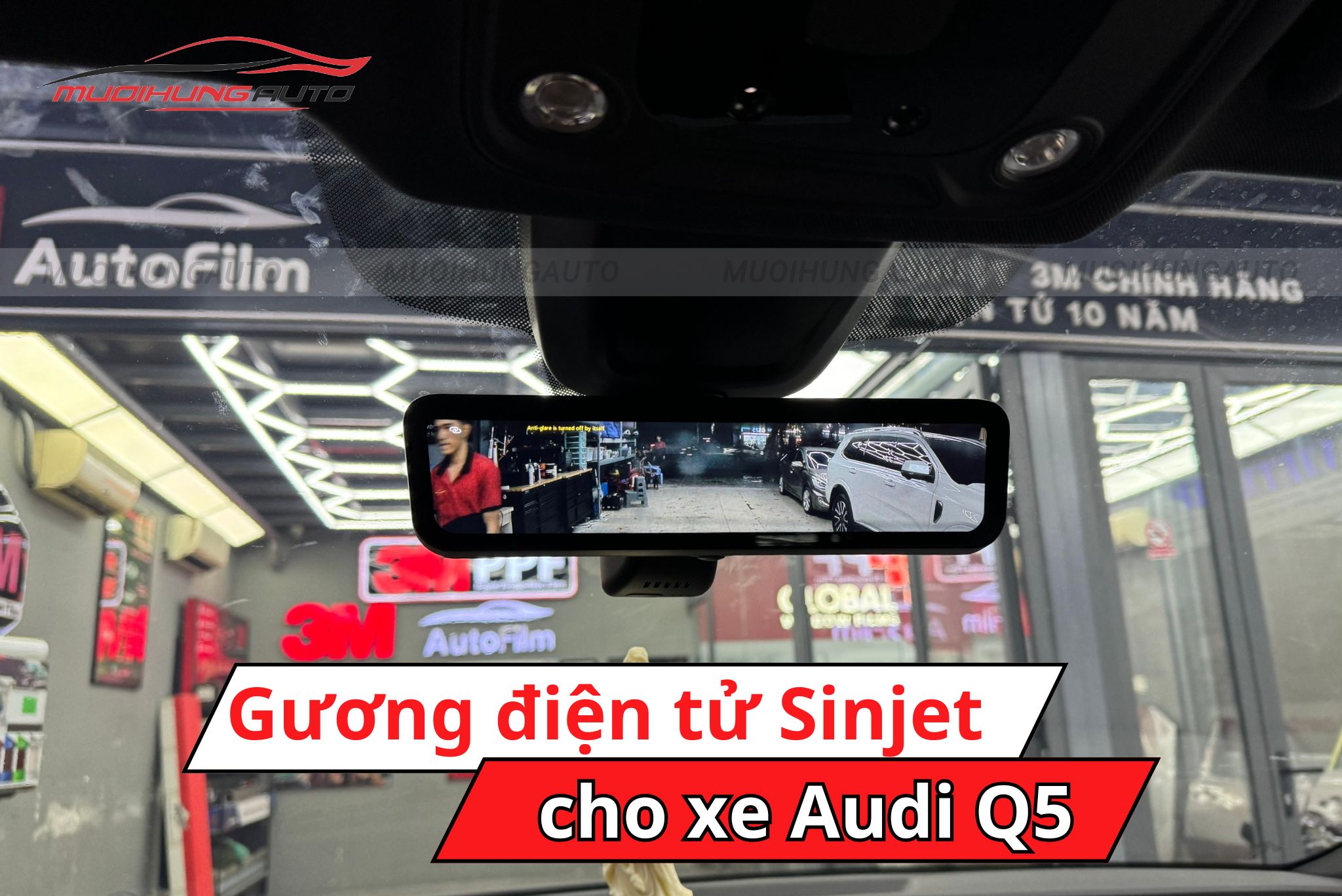Gương điện tử Sinjet H10 Audi Q5
