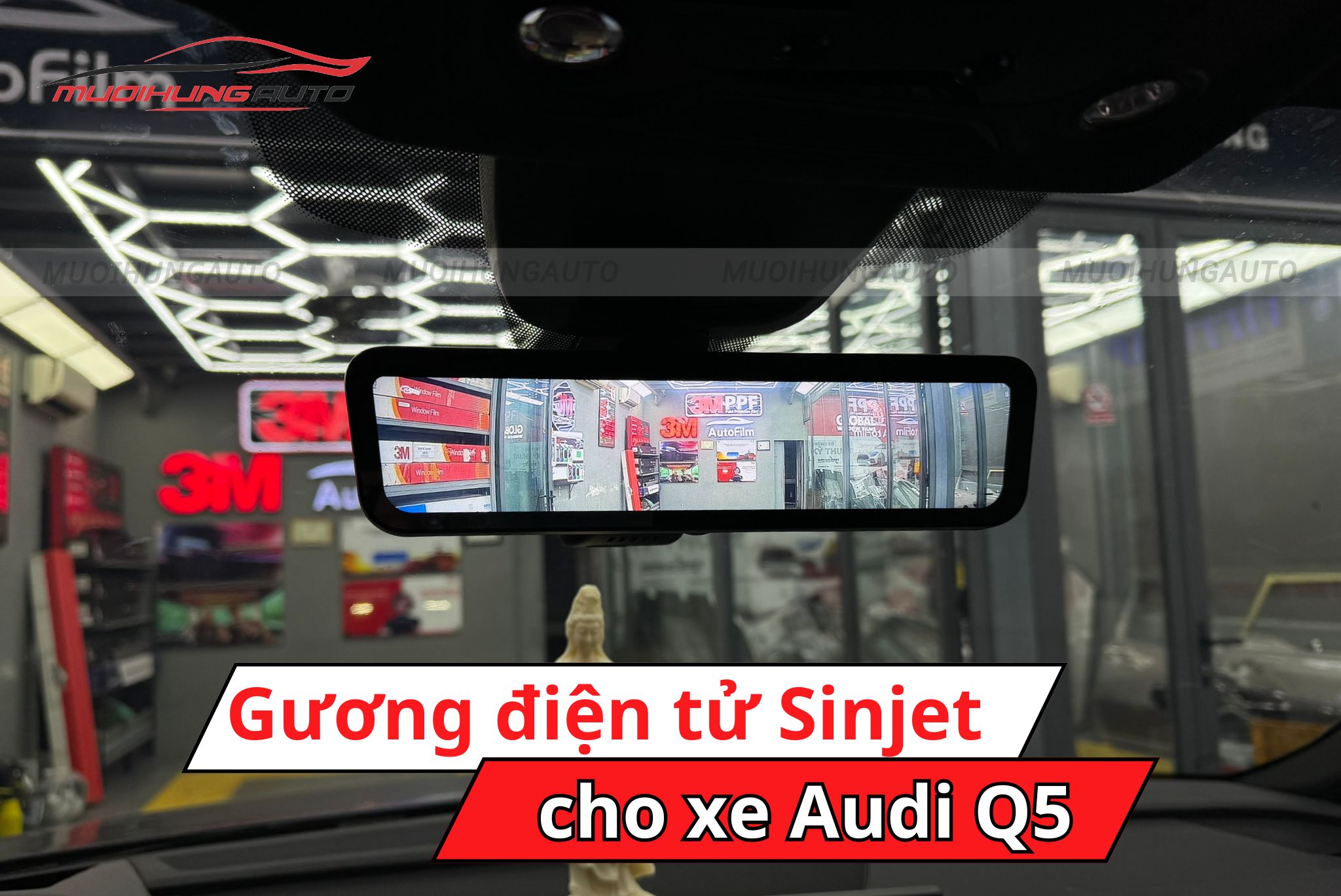 Gương điện tử Sinjet H10 cho xe Audi Q5