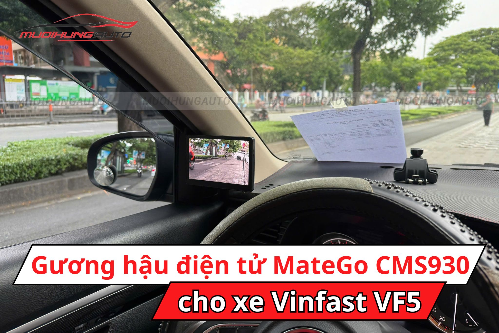 Gương hậu điện tử Matego CMS930 Suzuki XL7