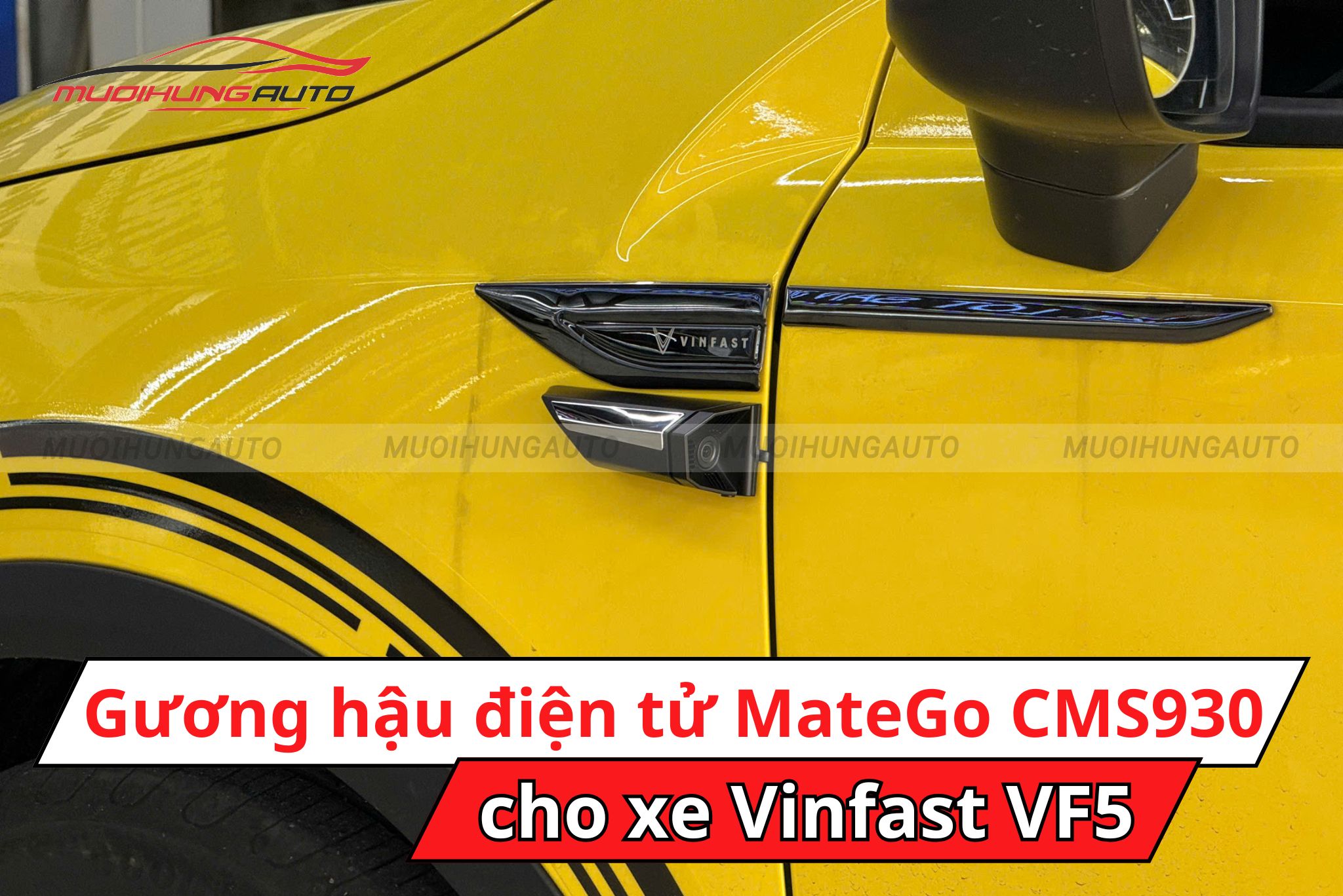 Gương hậu điện tử Matego CMS930 cho xe Vinfast VF5