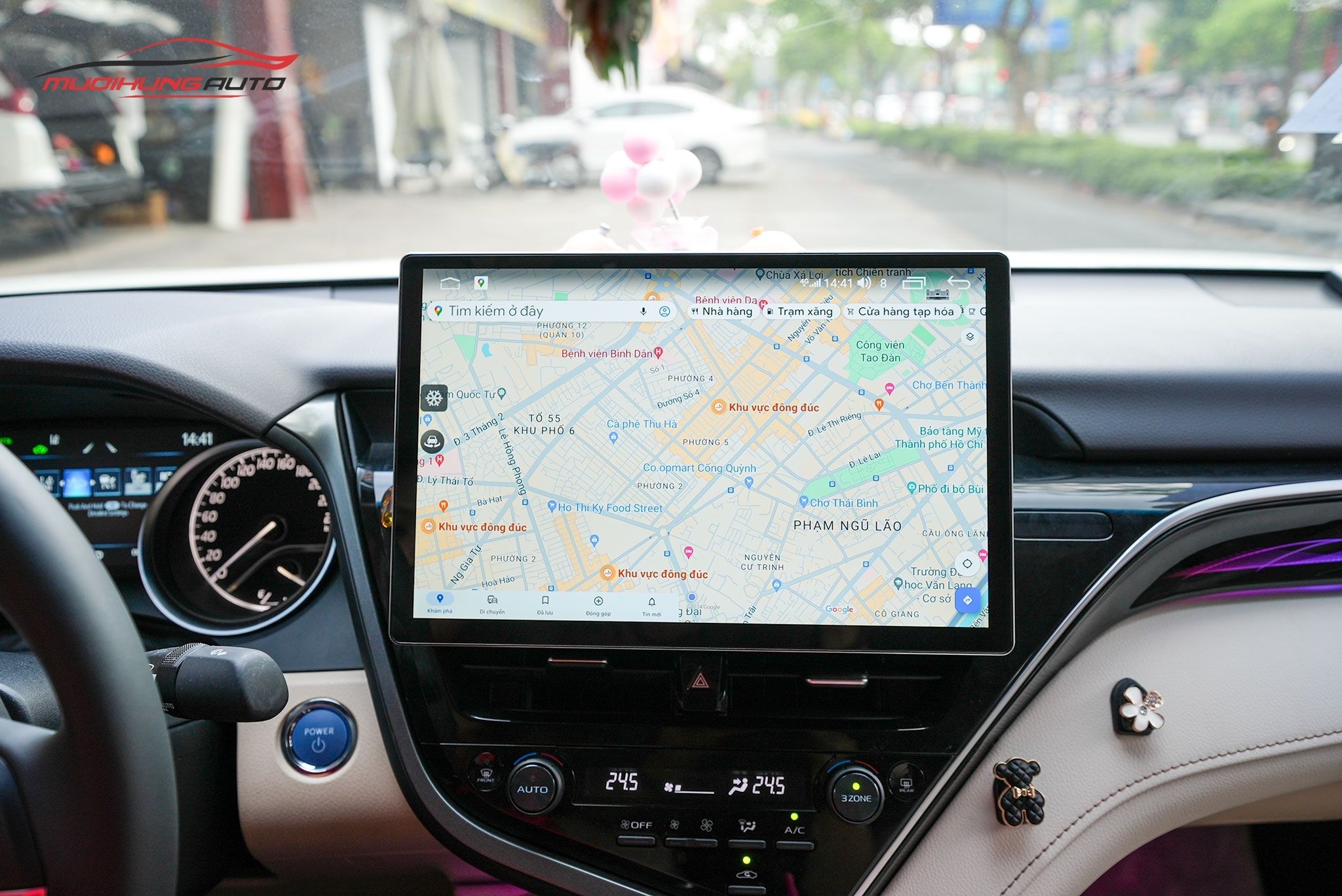 Lắp Màn Hình Carteck M600 360 2K Cho Xe Ô Tô Toyota Camry 2023