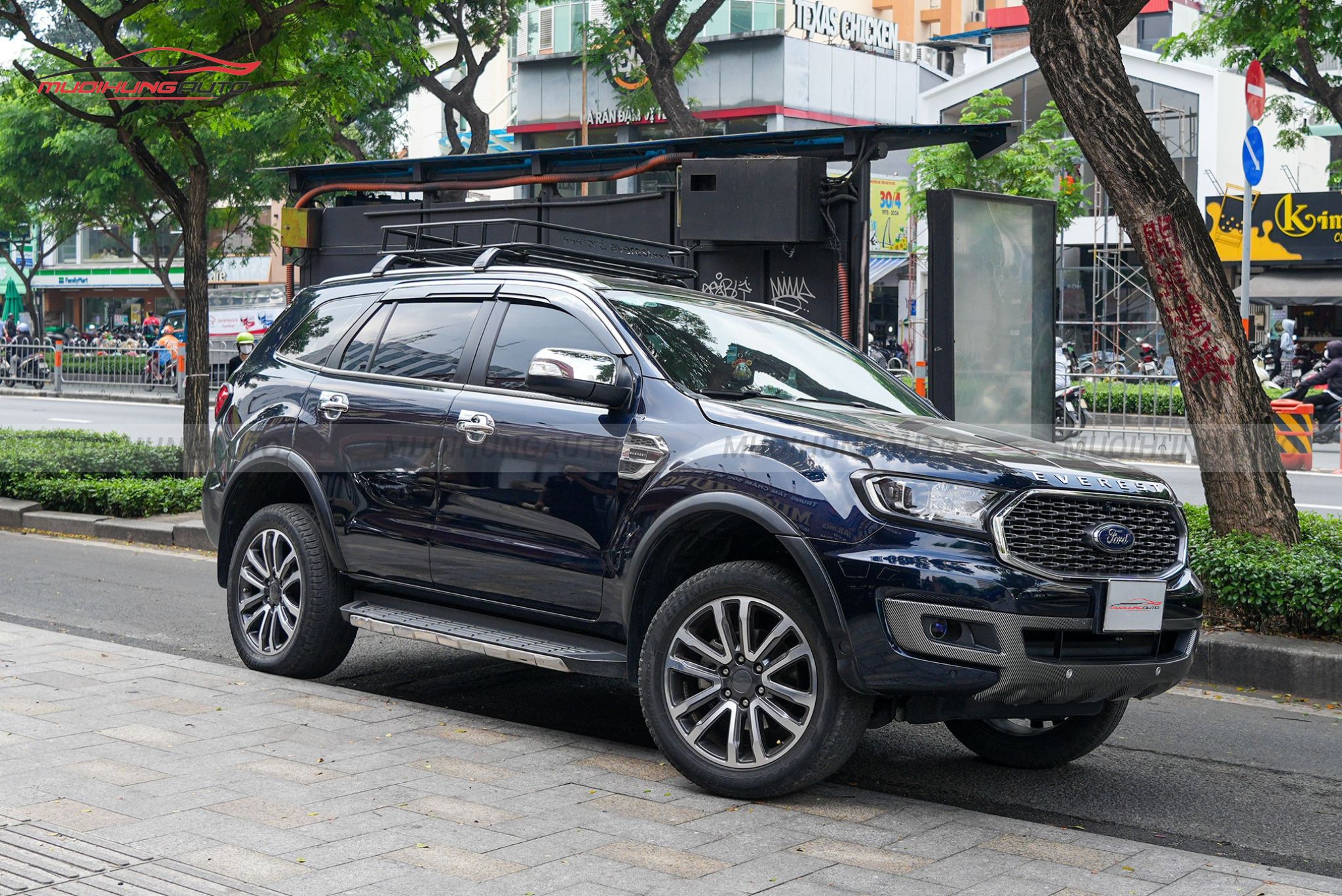 Hình ảnh thực tế thảm lót sàn Ncar ô tô Ford Everest 2021