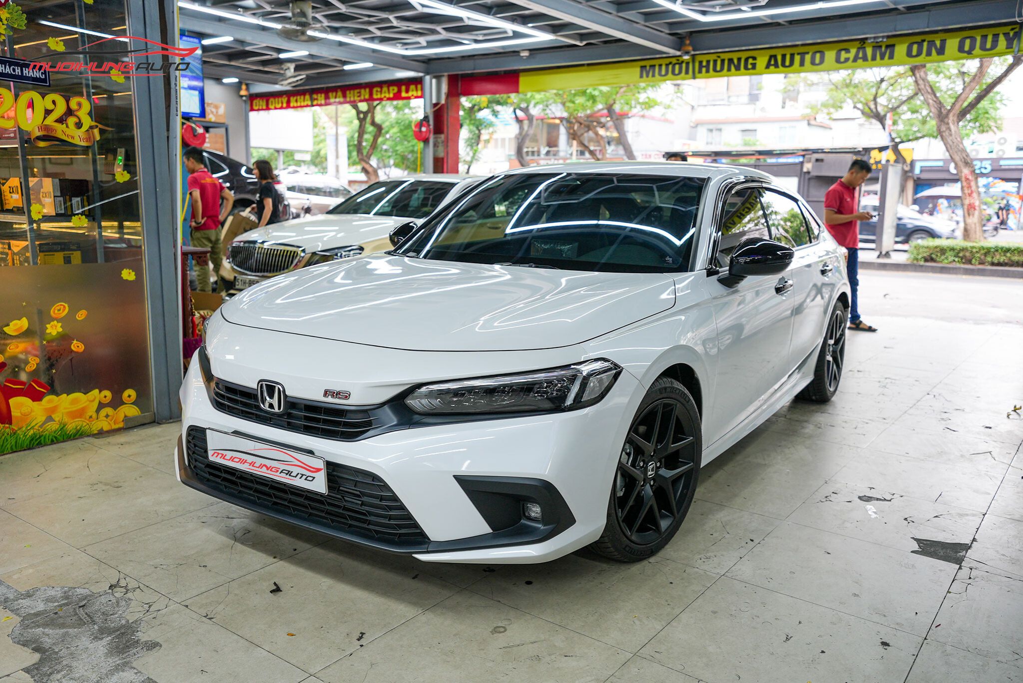 Hình ảnh thực tế thảm lót sàn Ncar ô tô Honda Civic 2023