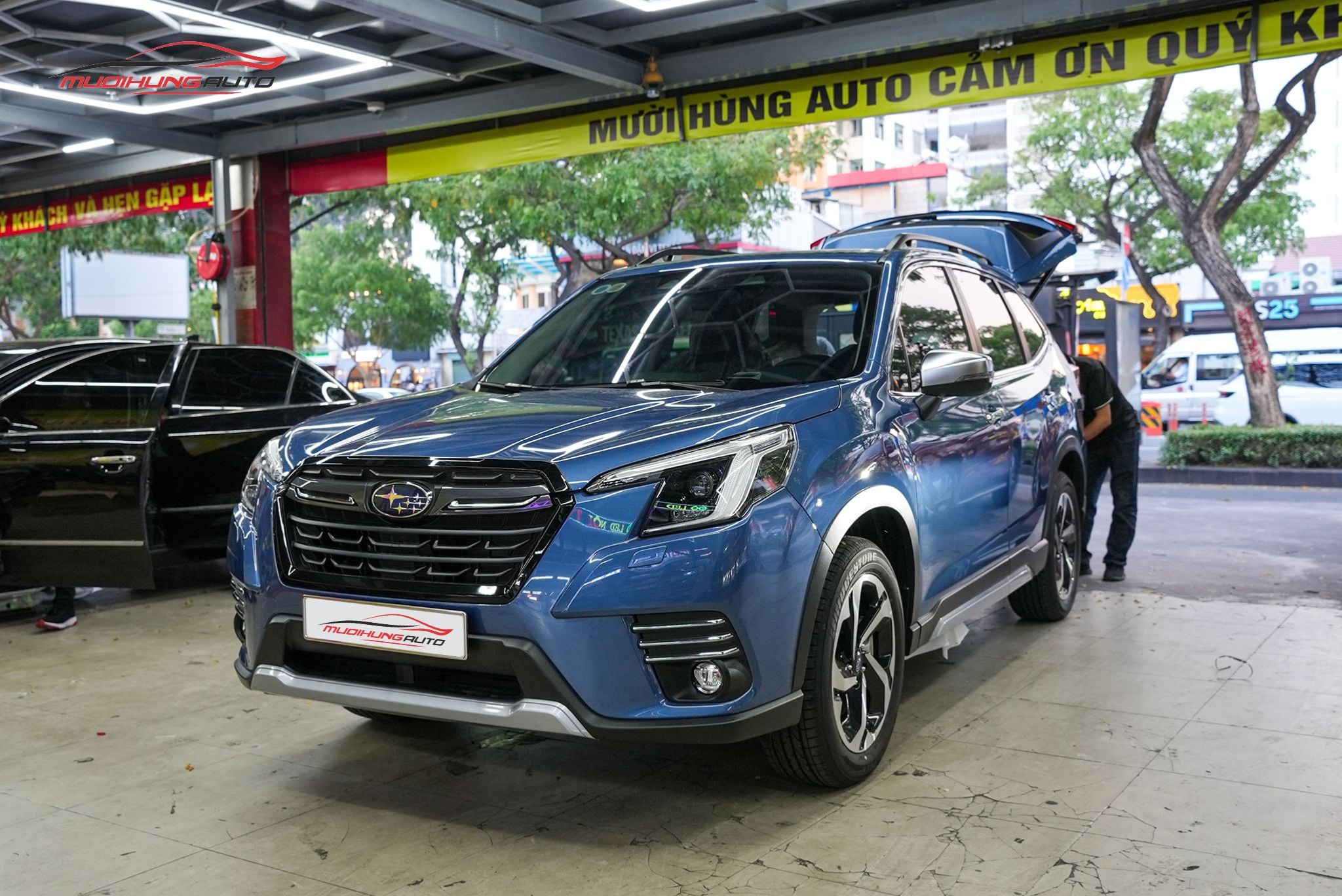Hình ảnh thực tế thảm lót sàn Ncar ô tô Subaru Forester 2023