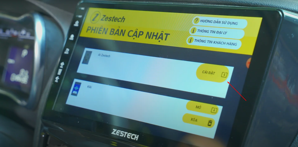 HƯỚNG DẪN CÀI ĐẶT CHAT GPT CHO MÀN HÌNH ZESTECH