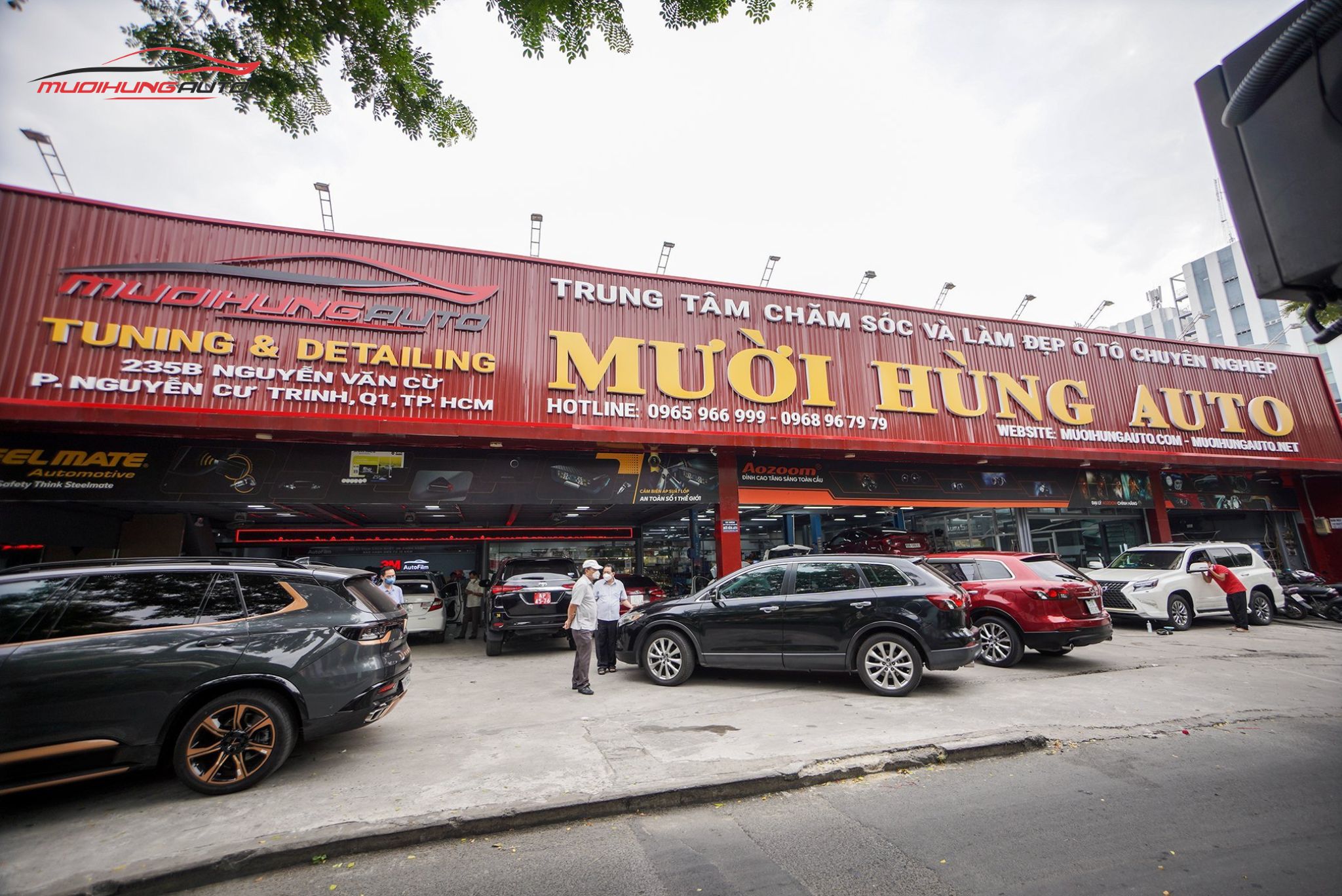 Mười Hùng Auto - Địa chỉ lắp thảm lót sàn Huvi ô tô Ford Ranger 2024 uy tín