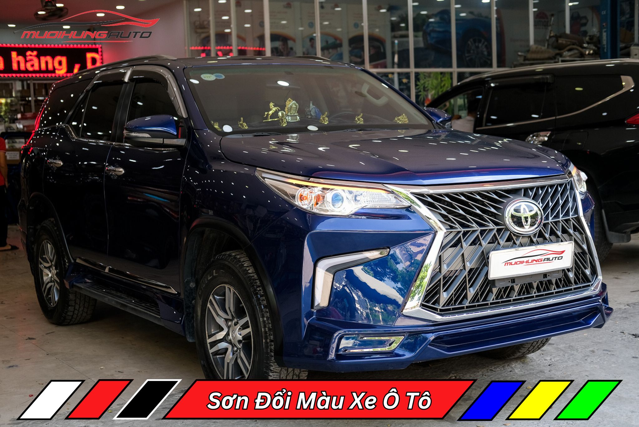 Sơn Đổi Màu Xe Ô Tô
