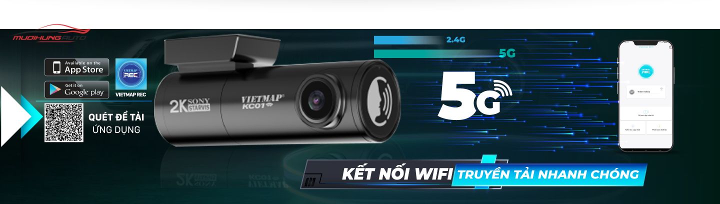 Kết nối wifi 5GHz truyền tải video nhanh chóng