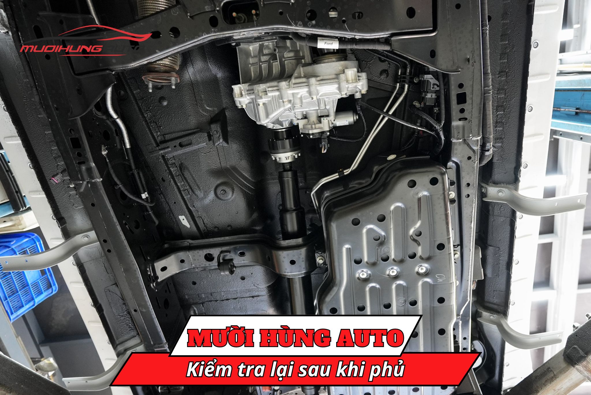 6 Bước Phủ Gầm Ô Tô Chuyên Nghiệp, Đạt Chuẩn
