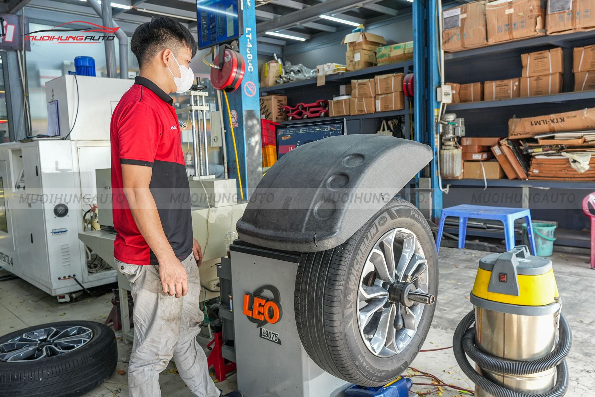 Kỹ thuật tiến hành cân mâm bấm chì