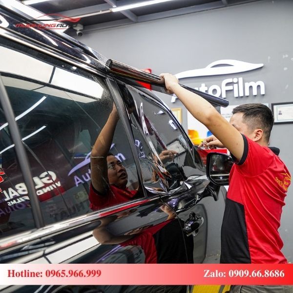Dán Phim Cách Nhiệt Ntech Cho Ô Tô Chính Hãng TPHCM