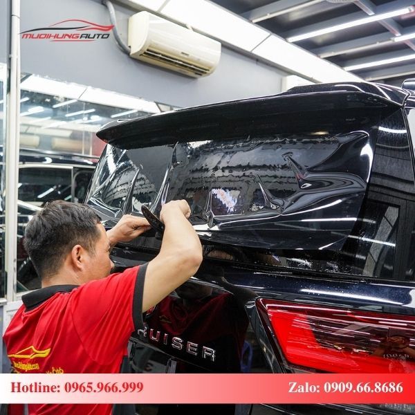 Dán Phim Cách Nhiệt Ntech Cho Ô Tô Chính Hãng TPHCM
