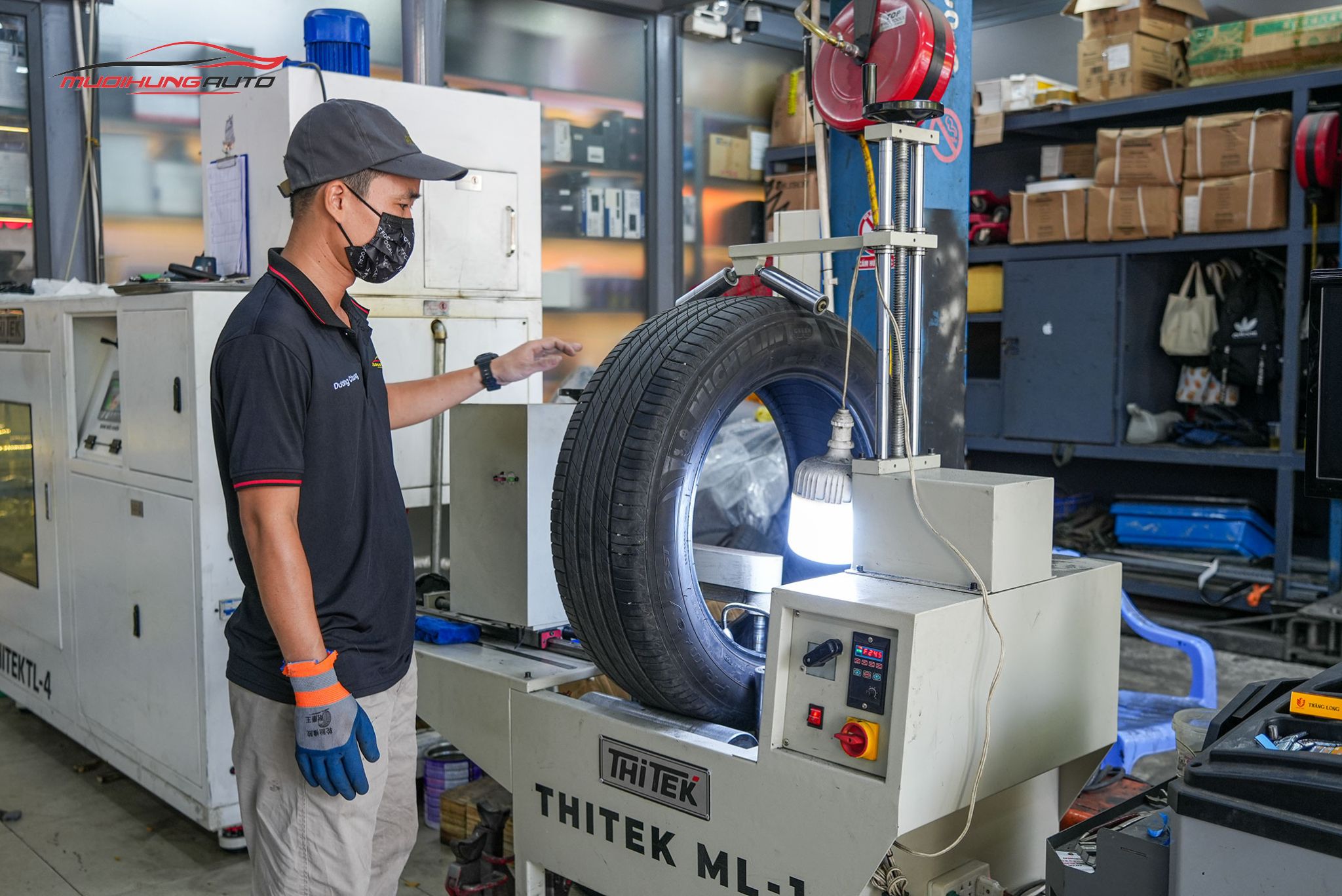 Kỹ thuật xử lý lốp trước khi tráng