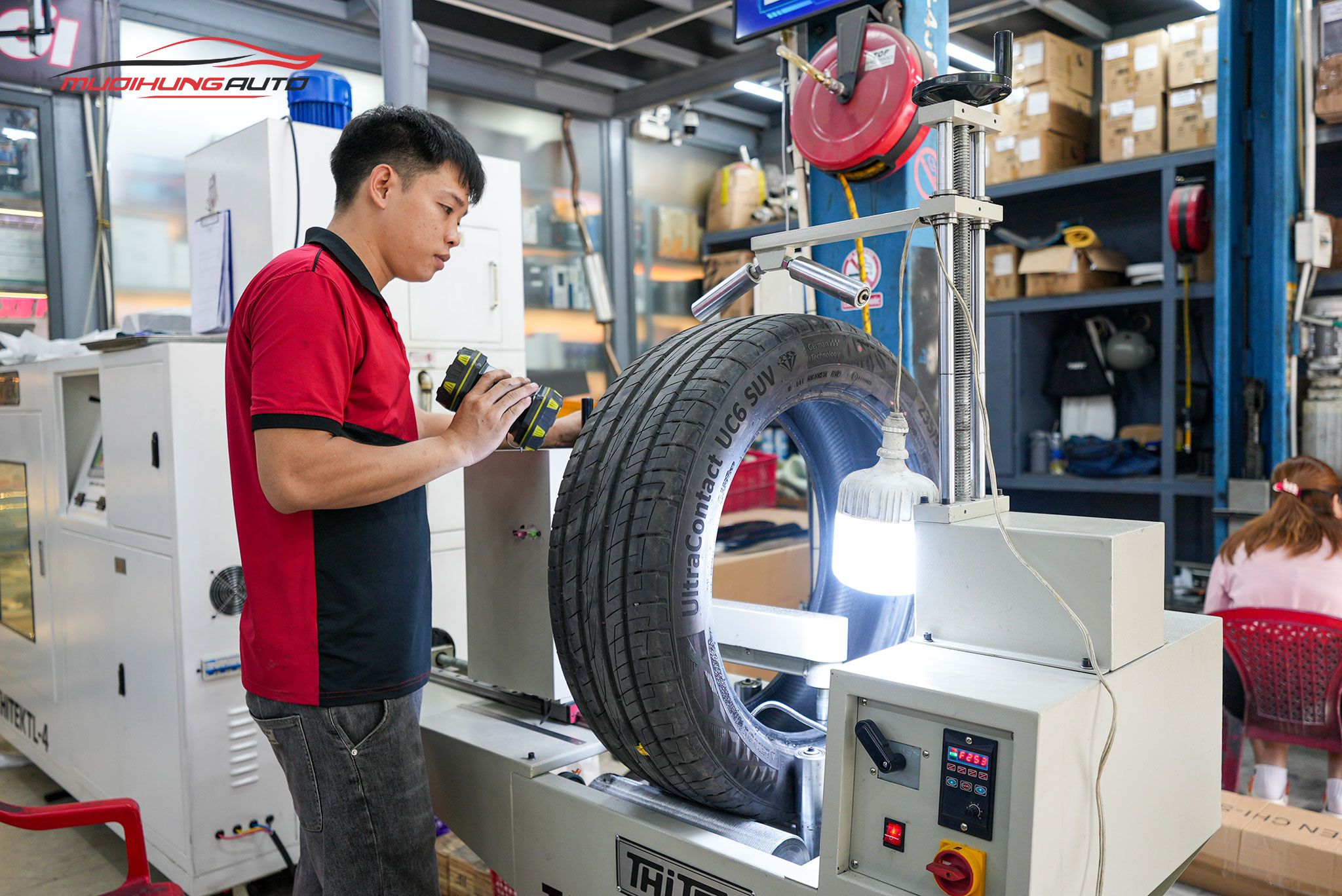 Kỹ thuật xử lý lốp trước khi tráng