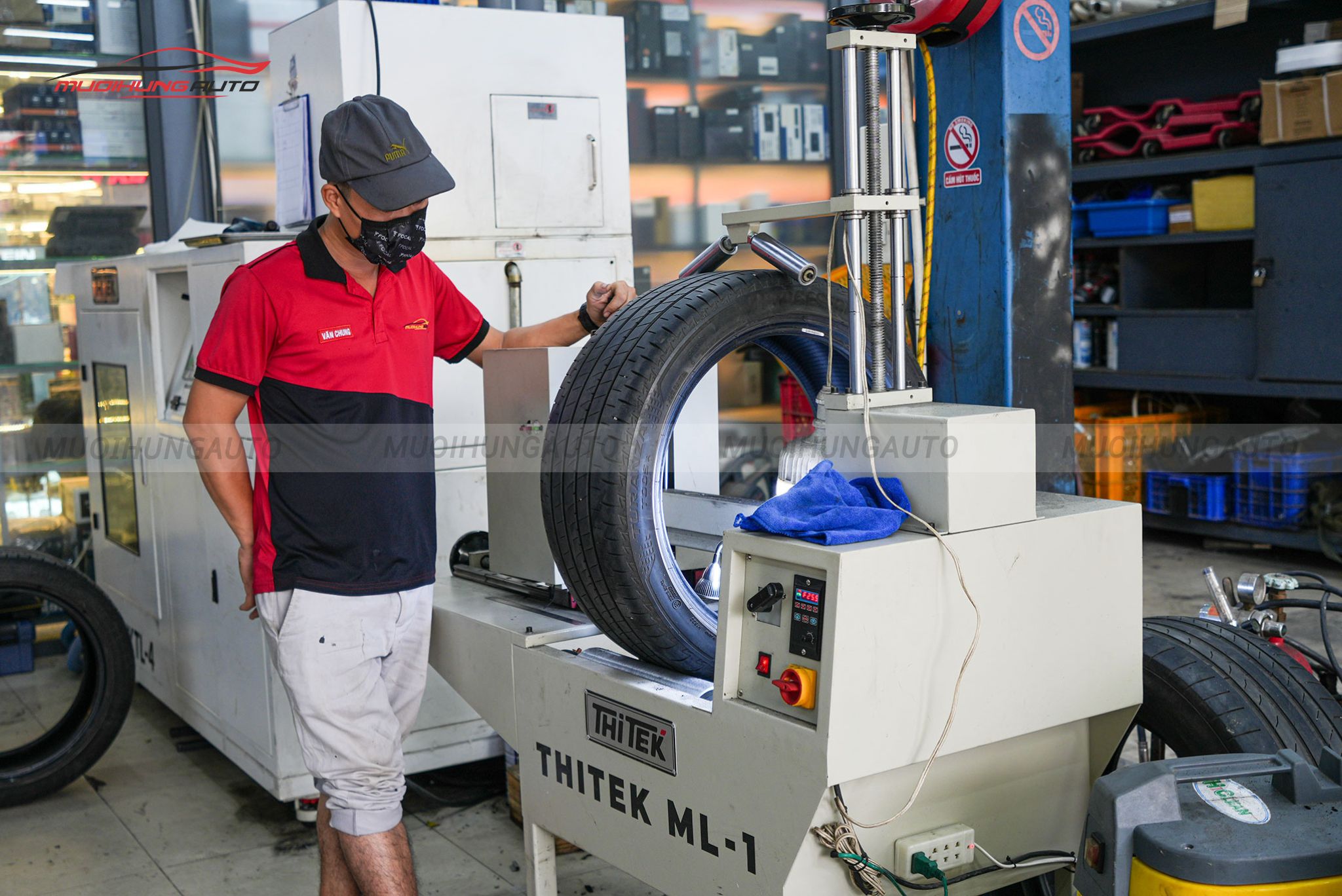 Kỹ thuật xử lý lốp trước khi tráng