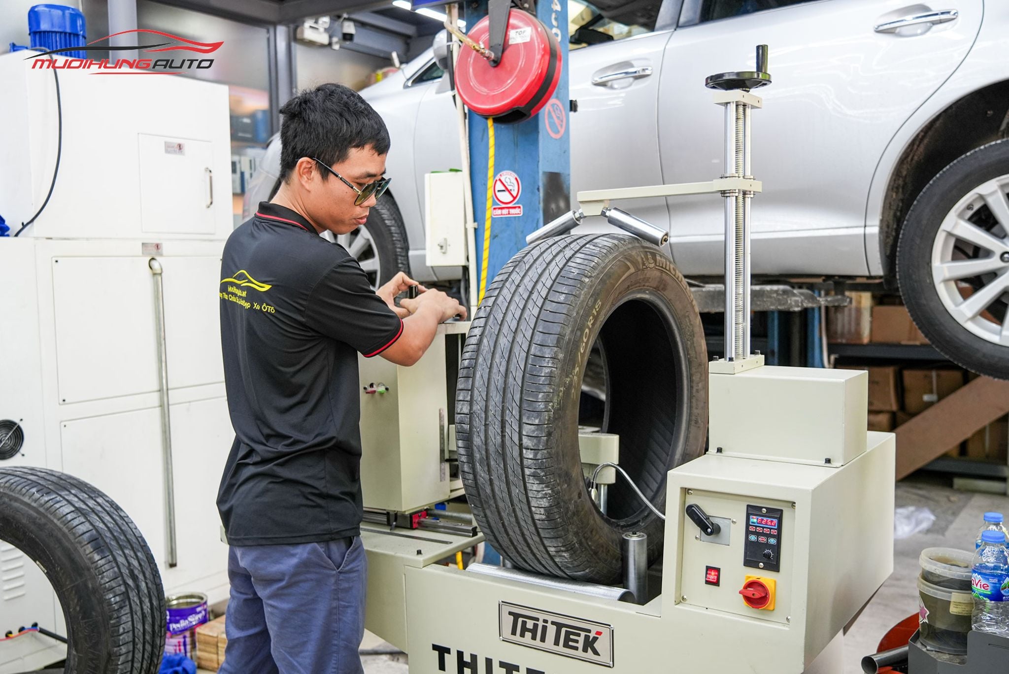 Kỹ thuật xử lý lốp trước khi tráng