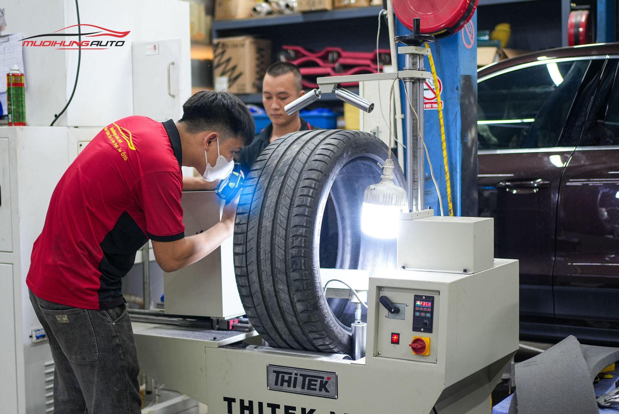 Kỹ thuật xử lý lốp trước khi tráng