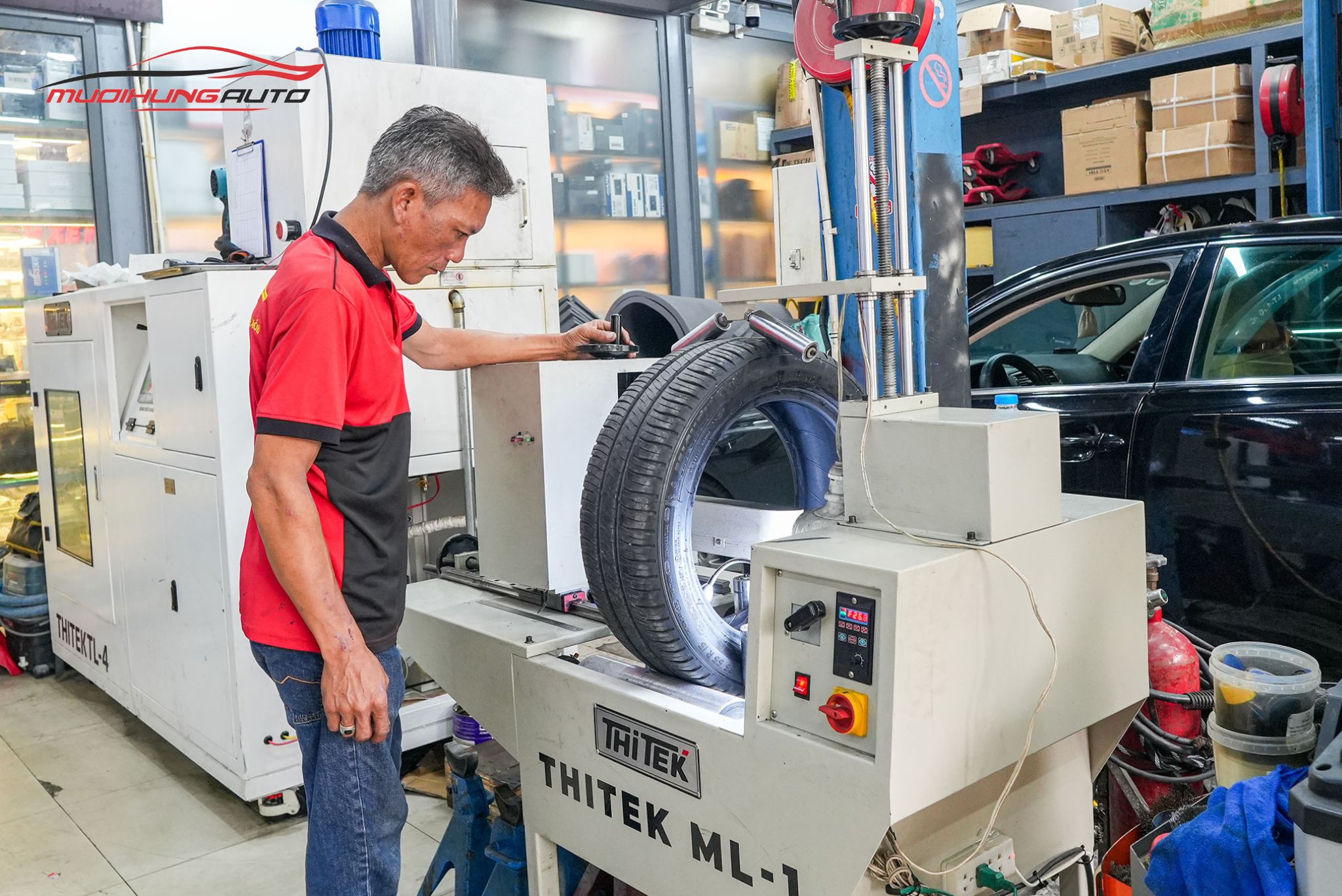 Kỹ thuật xử lý lốp trước khi tráng