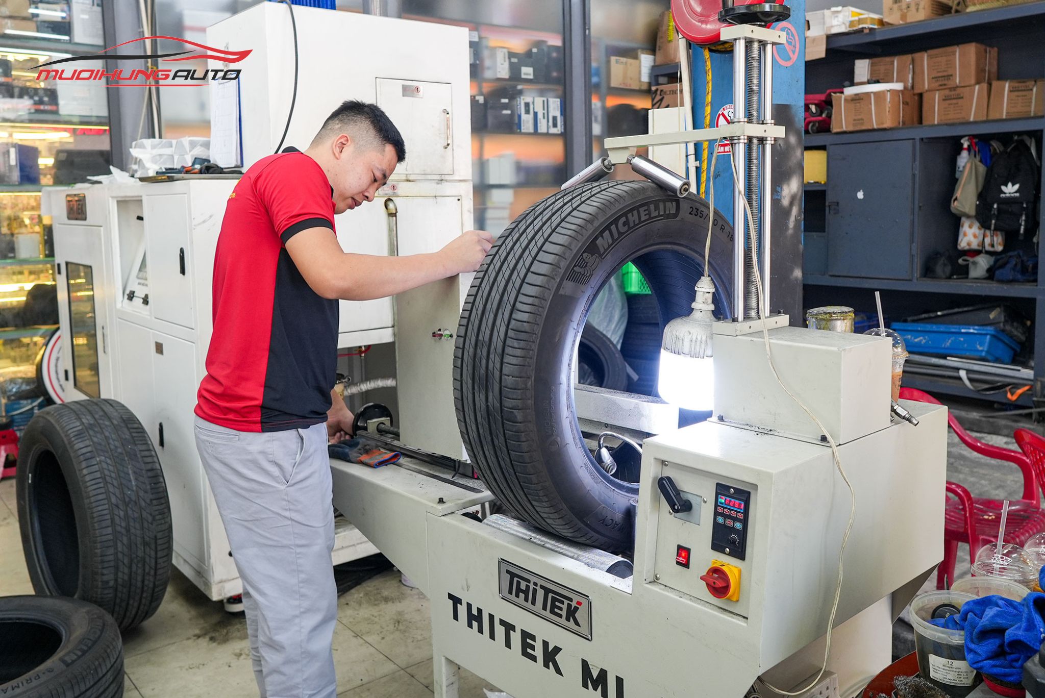 Kỹ thuật xử lý lốp trước khi tráng