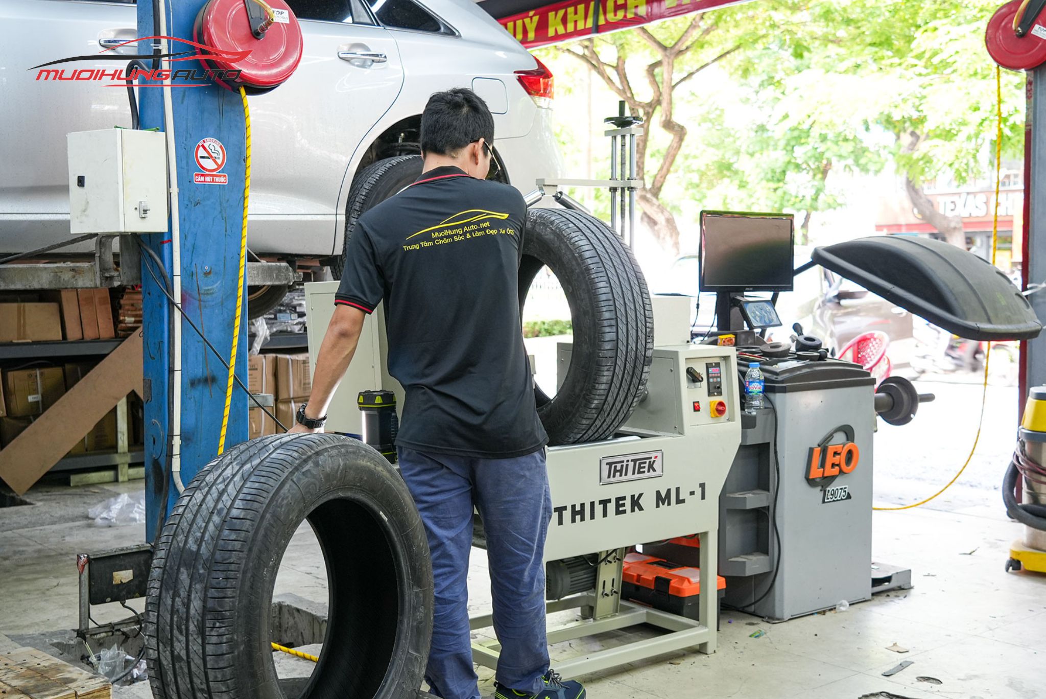 Kỹ thuật xử lý lốp trước khi tráng