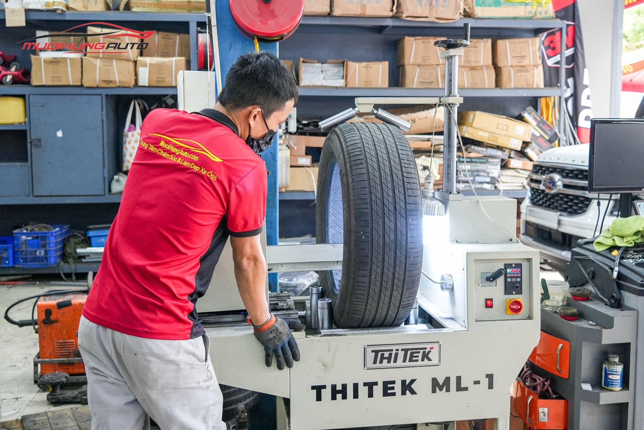 Kỹ thuật xử lý lốp trước khi tráng