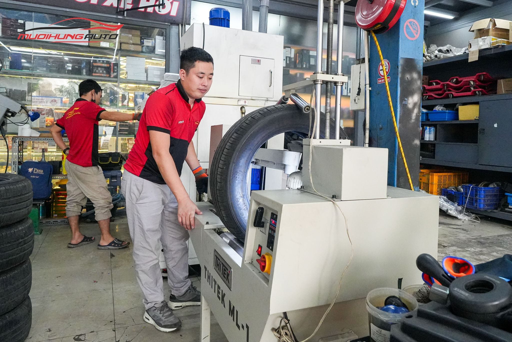 Kỹ thuật xử lý lốp trước khi tráng