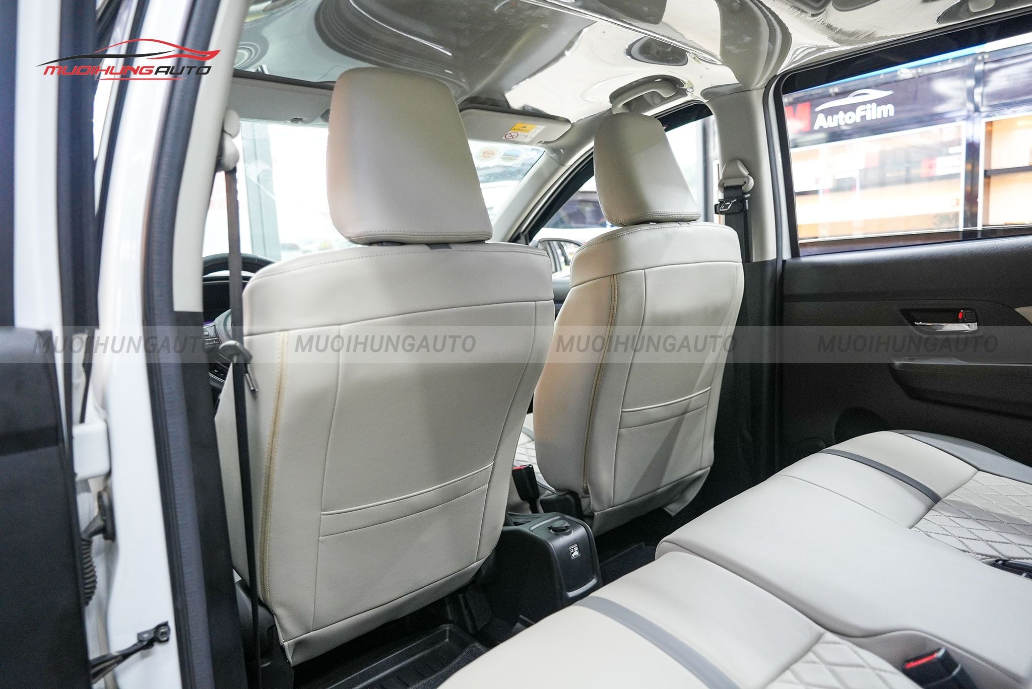 Lắp bọc ghế da ô tô Suzuki Ertiga 2024
