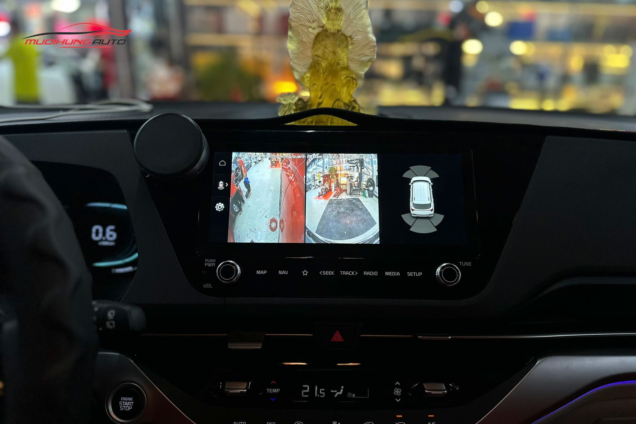 Lắp Camera 3 Mắt Cho Xe Kia Carens 2024