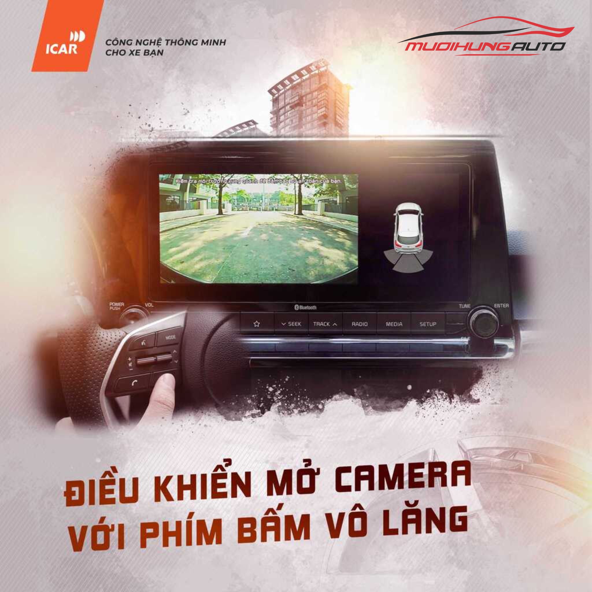 Lắp camera 3 mắt ô tô ICAR Elliview Y5 Basic