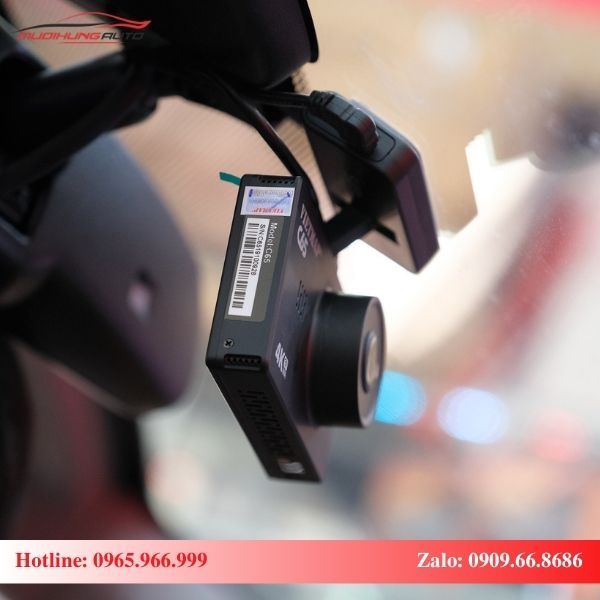 Lắp Camera Hành Trình Trước Sau Vietmap C65 uy tín