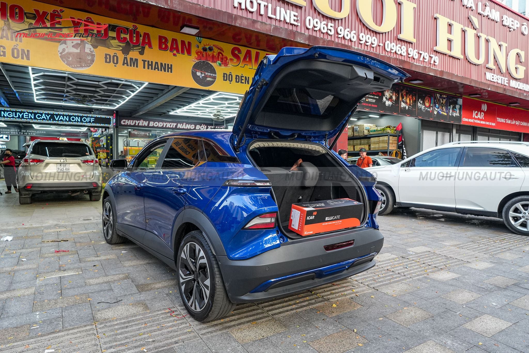 Lắp cốp điện ô tô Vinfast VF6 2024