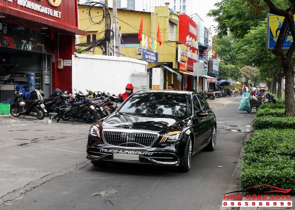 Độ Ngoại Thất Xe Mercedes S400/S500 2015 - 2018 Lên S560 Maybach Đẳng Cấp