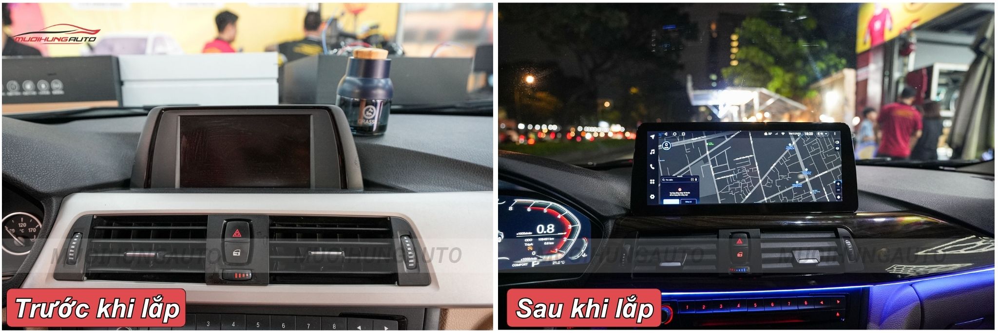 Lắp Màn Hình Android Ô Tô Tại Quận 10