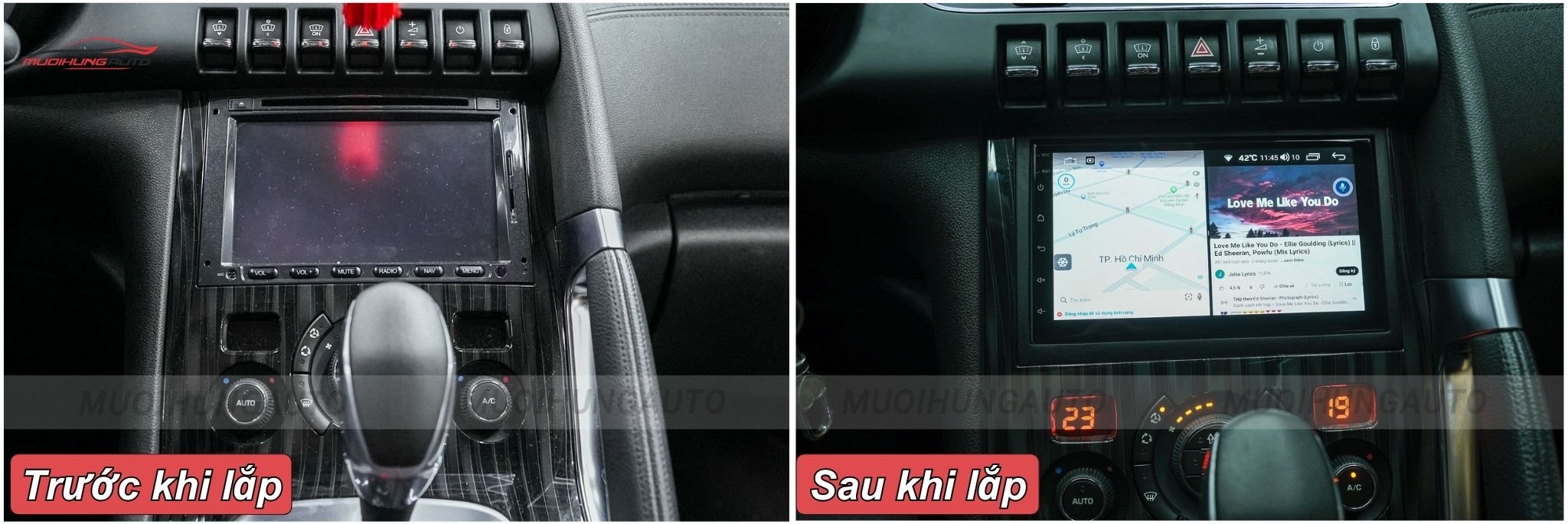 Lắp Màn Hình Android Ô Tô Tại Quận 11