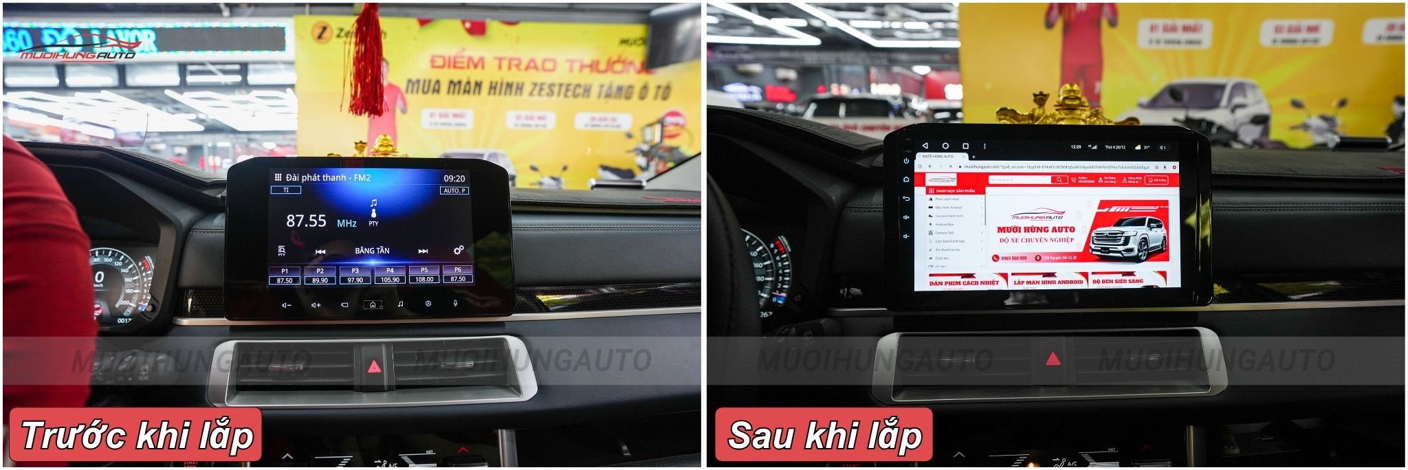 Lắp Màn Hình Android Ô Tô Tại Quận 3