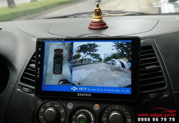 Lắp Màn Hình DVD Android Zestech Cao Cấp Xe Mitsubishi Grandis – MƯỜI HÙNG  AUTO