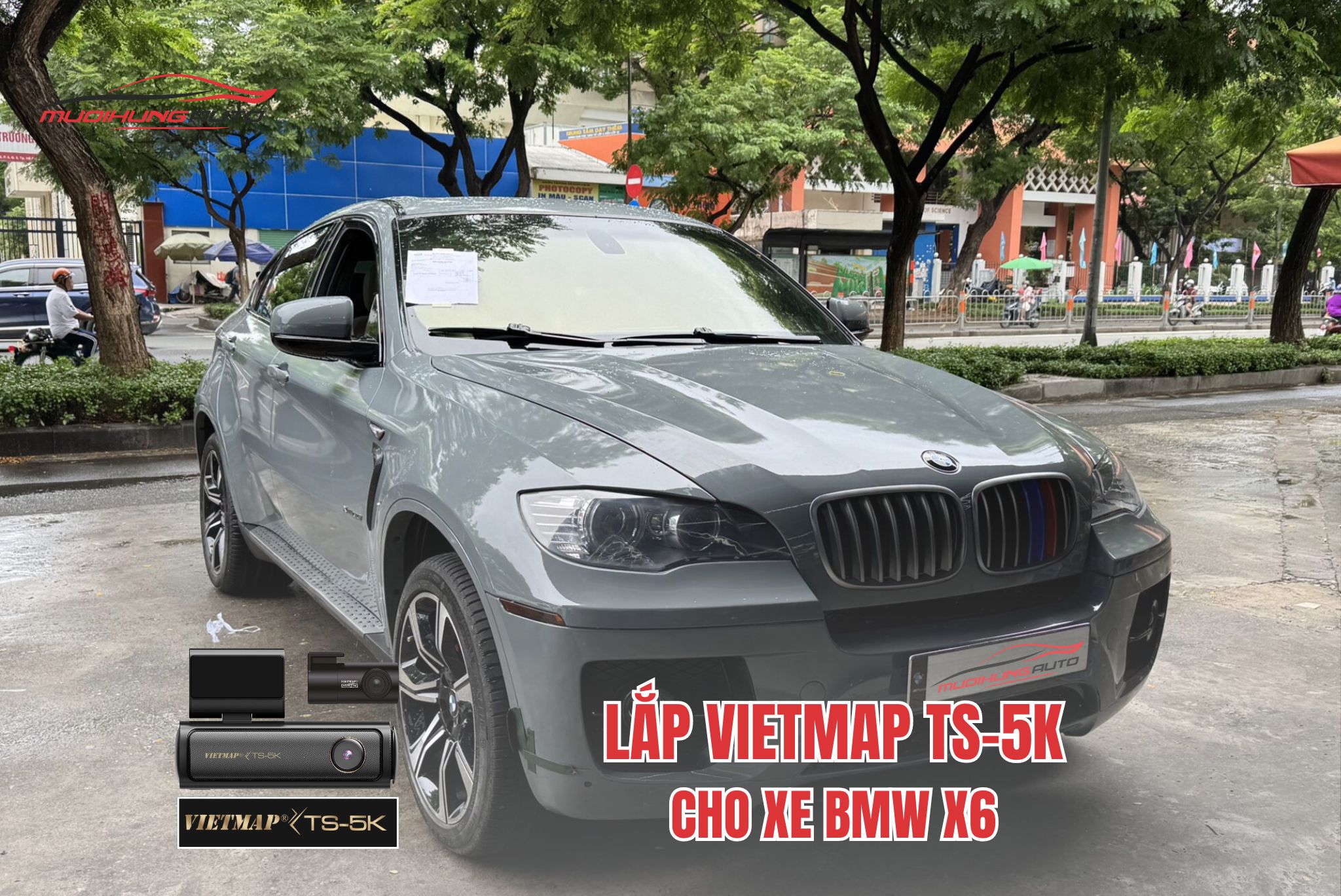 Lắp Vietmap TS-5K Cho Xe BMW X6
