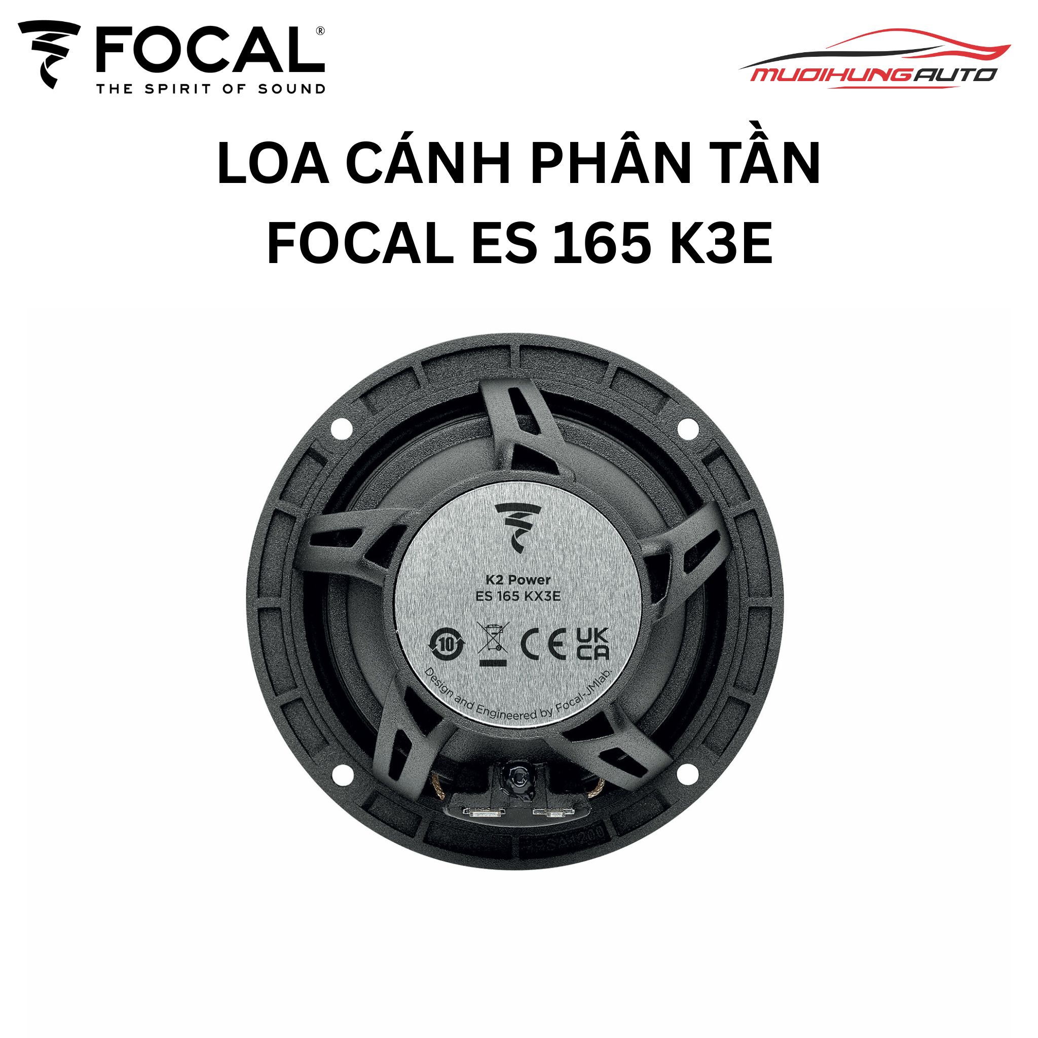 Loa cánh cửa ô tô Focal ES 165 KX3E