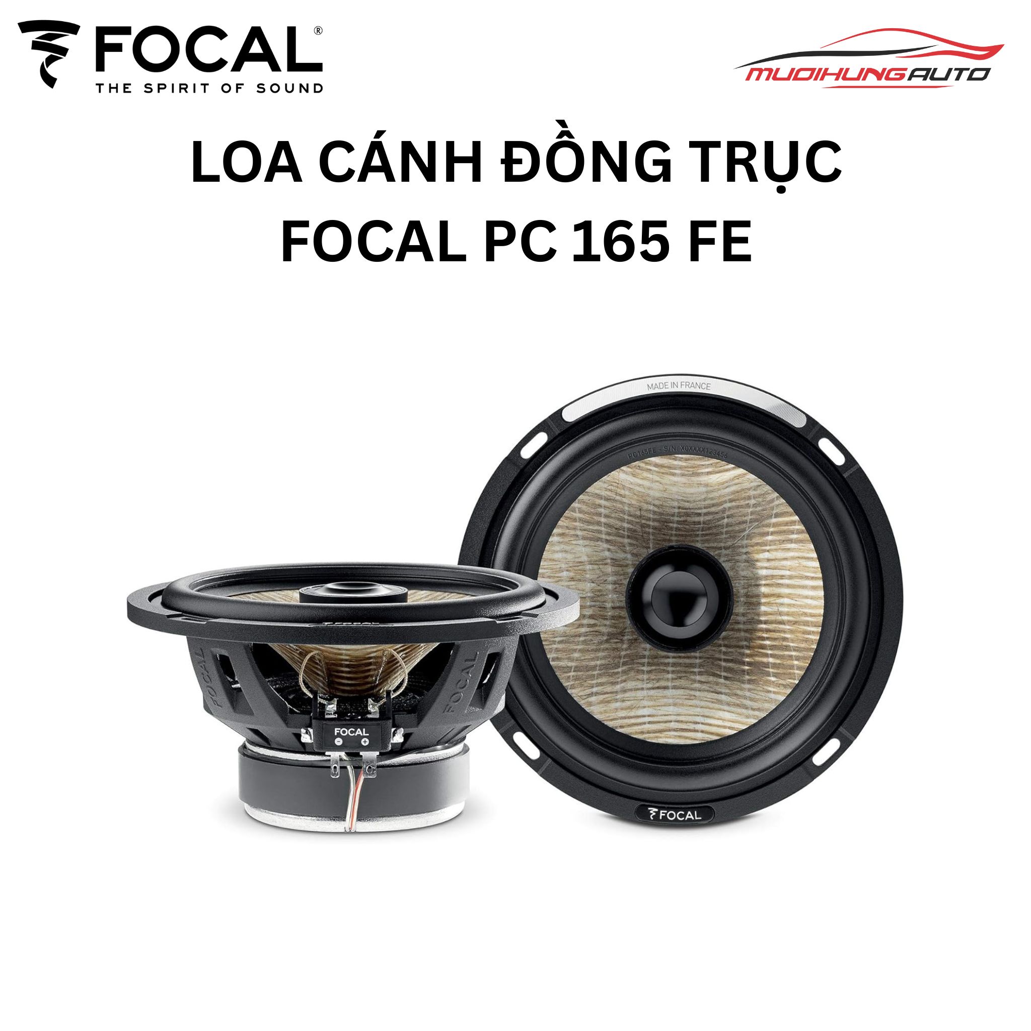 Loa cánh đồng trục Focal PC 165 FE