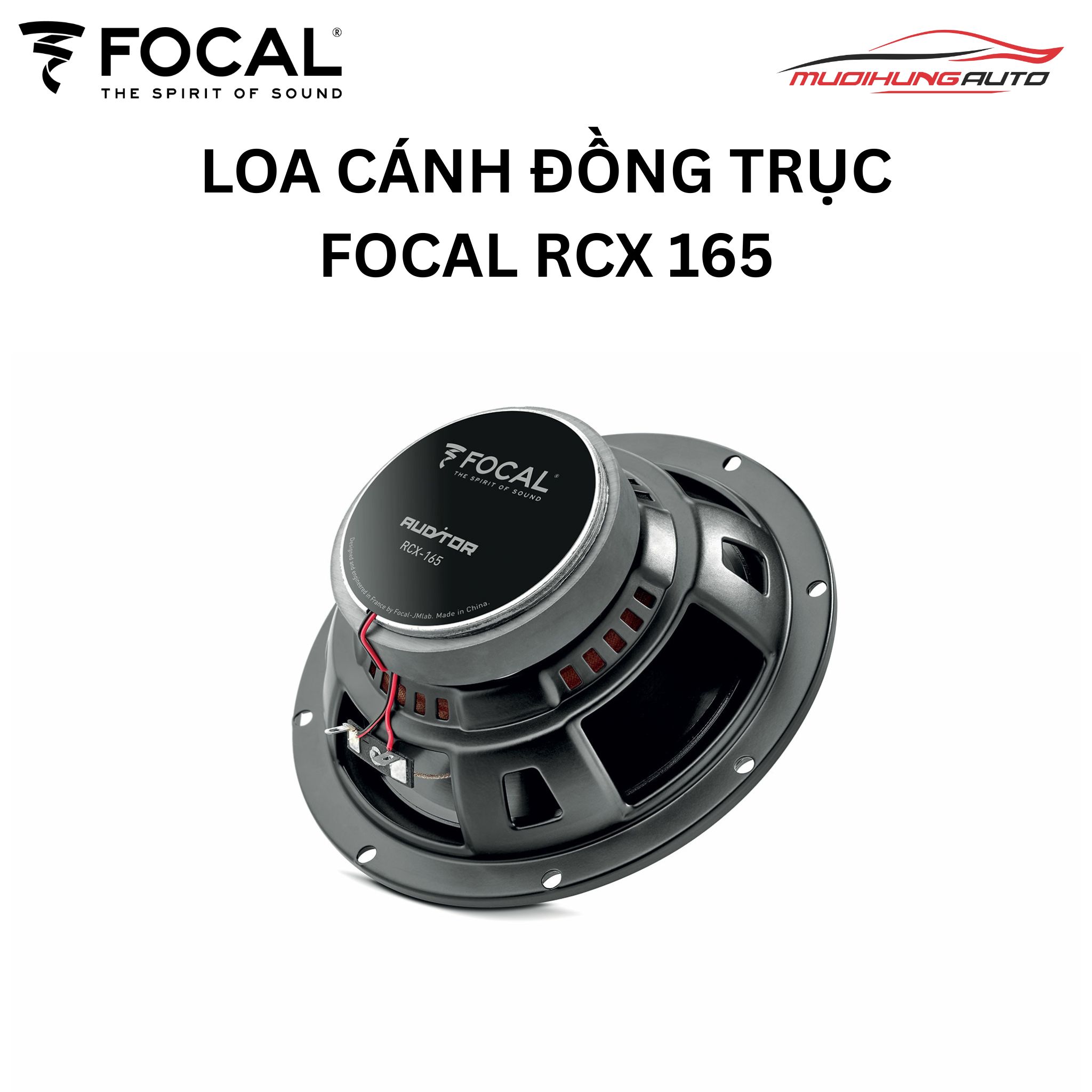 Loa cánh đồng trục ô tô Focal RCX 165