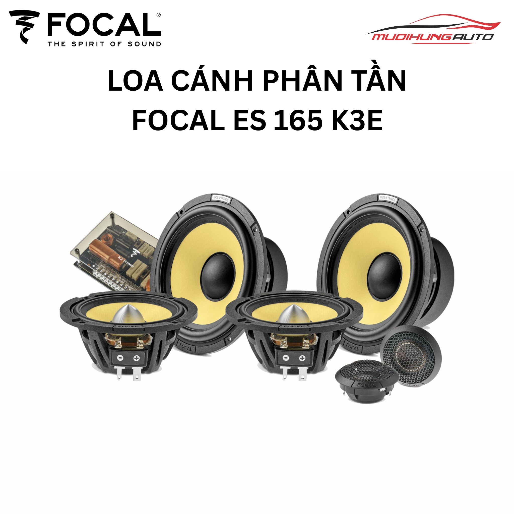 Loa cánh phân tần Focal ES 165 KX3E
