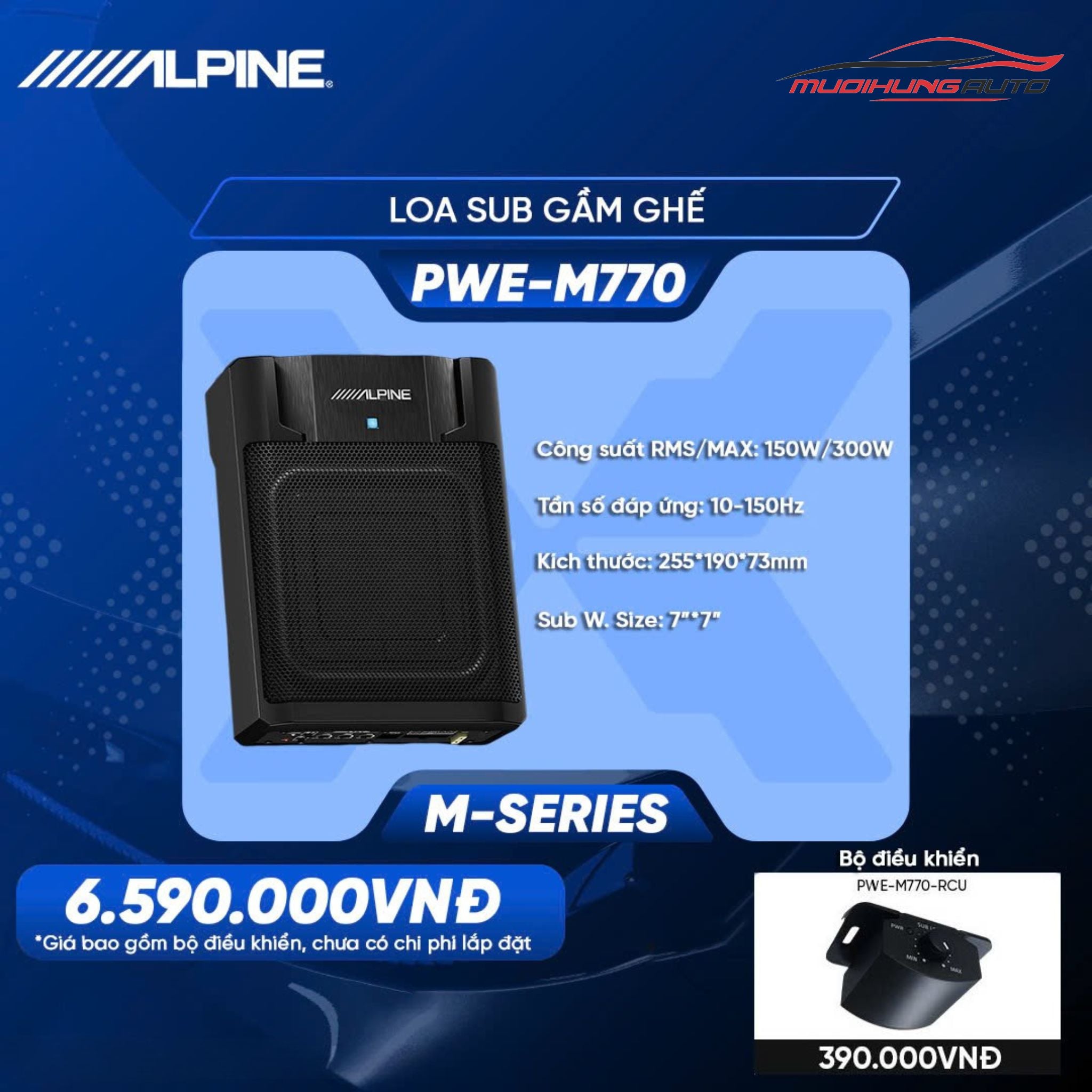 Loa sub Alpine PWE-M770