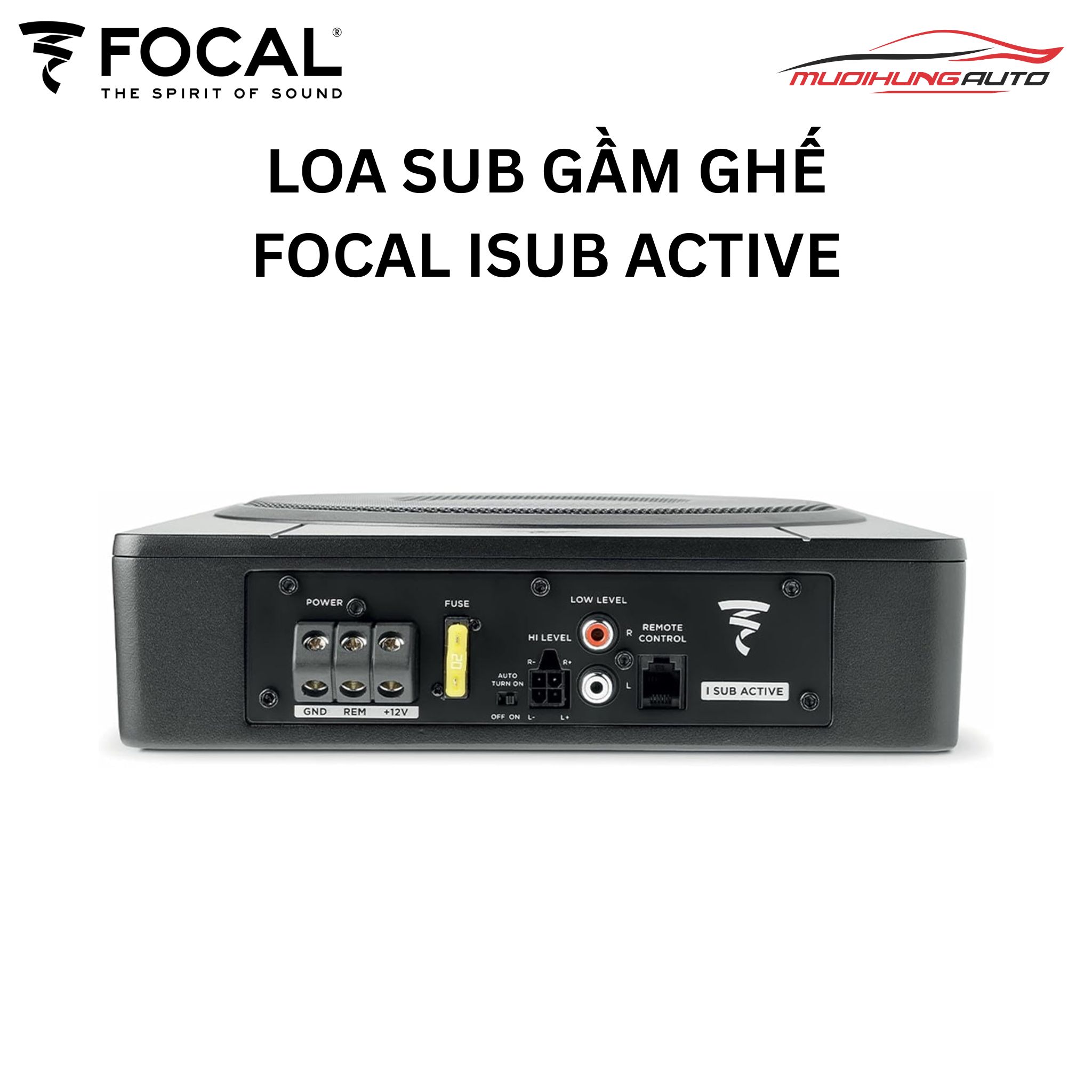Loa sub Focal ISUB Active