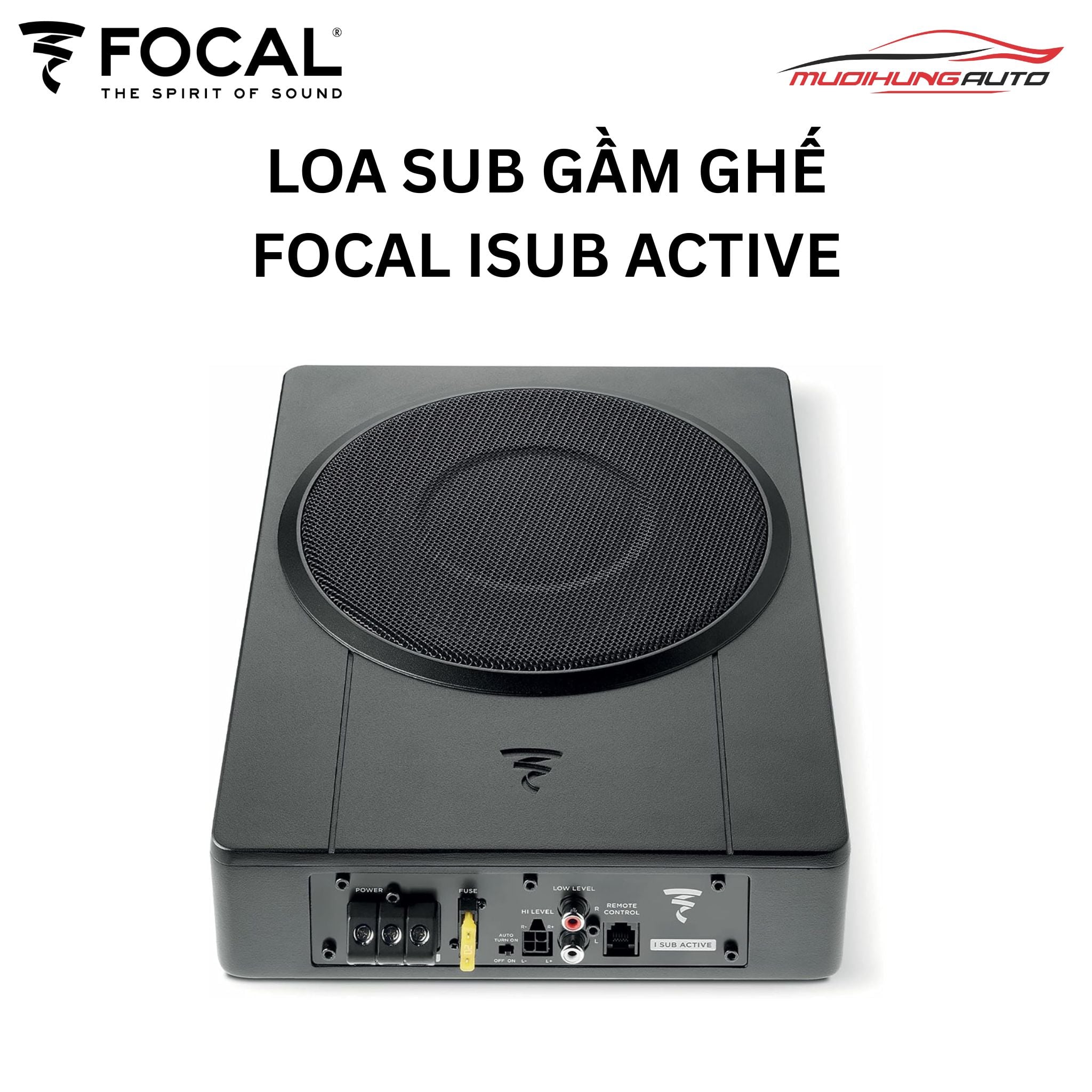 Loa sub gầm ghế Focal ISUB Active
