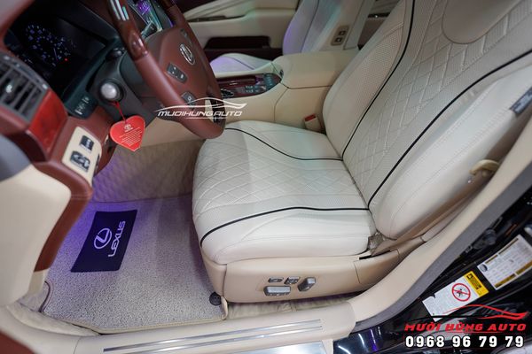 Khoác Lên Xe Lexus LS460L Một Tấm Áo Mới Với Dịch Vụ Độ Nội Thất Sang Chảnh