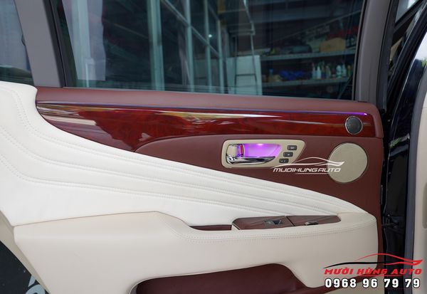Khoác Lên Xe Lexus LS460L Một Tấm Áo Mới Với Dịch Vụ Độ Nội Thất Sang Chảnh
