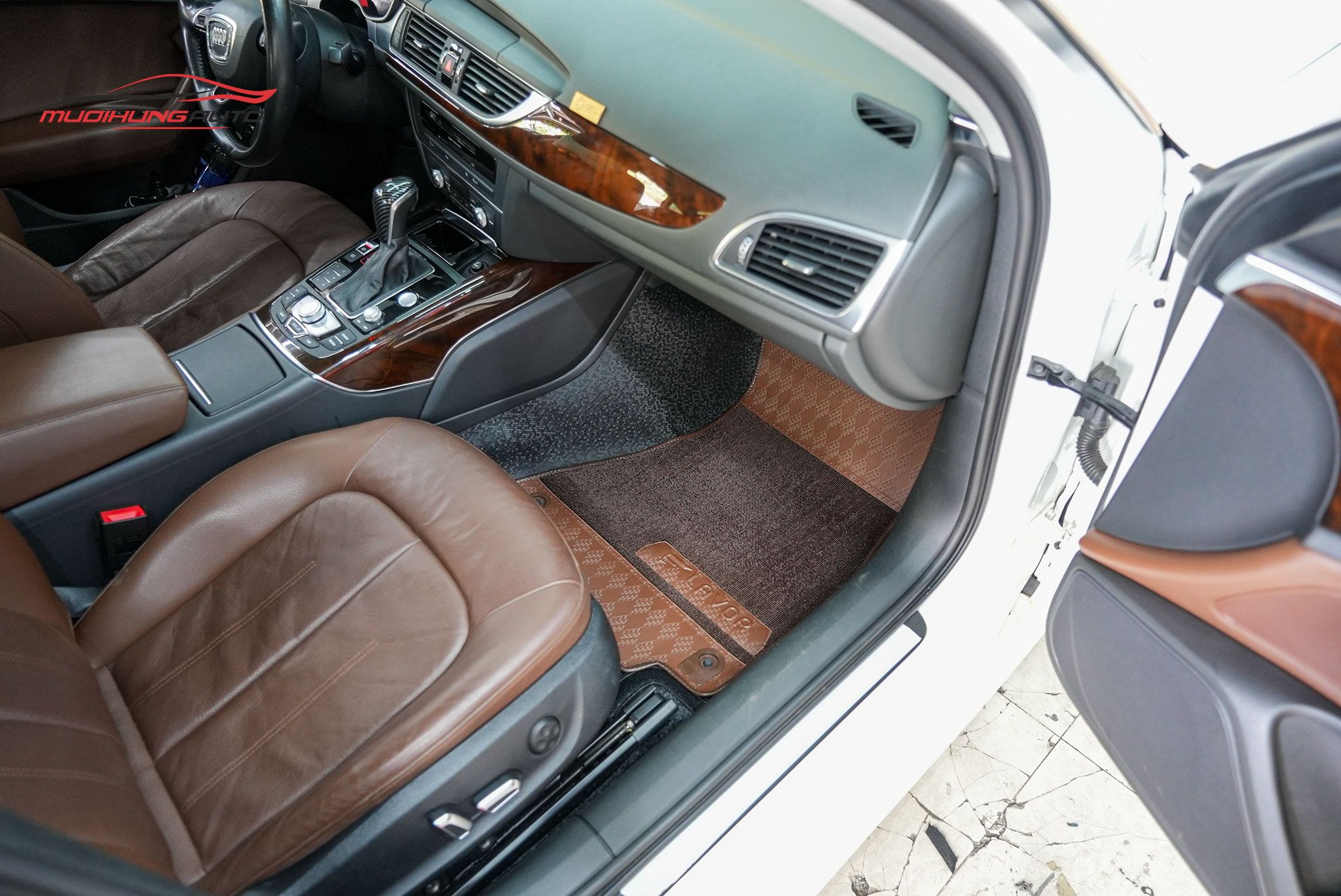 Lót sàn Lavor bên ghế phụ cho xe Audi A6